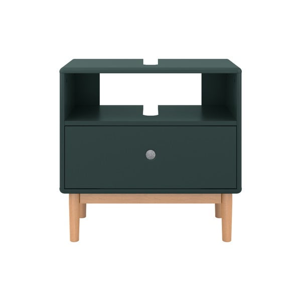 Temno zelena omarica za pod umivalnik 66x45 cm Color Bath – Tom Tailor-image-2