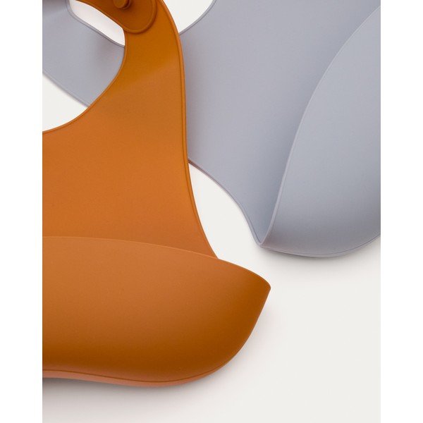 Oranžni/prašno modri slinčki v kompletu 2 ks Lili – Kave Home-image-4