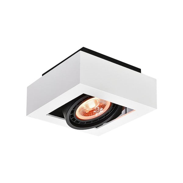 Bela stropna svetilka s kovinskim senčilom 18,5x18,5 cm Loid – GTV