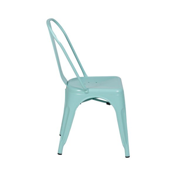 Turkizni kovinski jedilni stoli v kompletu 2 ks – Ixia-image-3