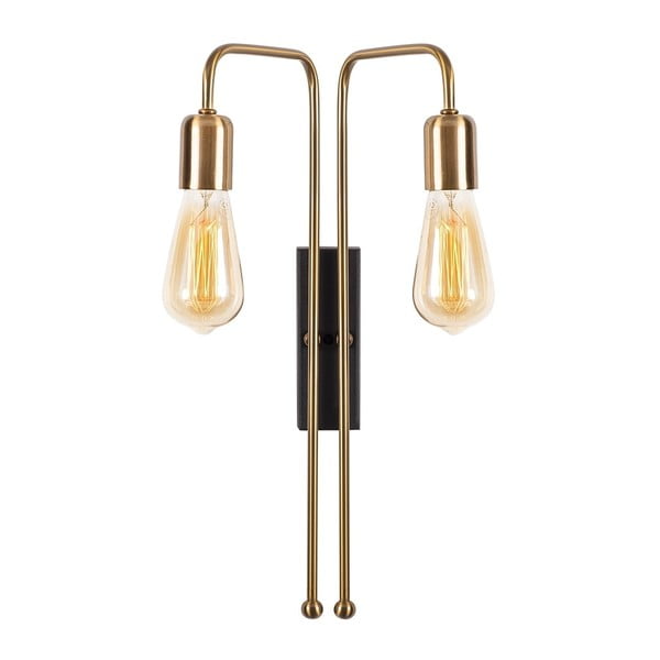 Stenska svetilka v zlati barvi Pahoma – Opviq lights-image-1