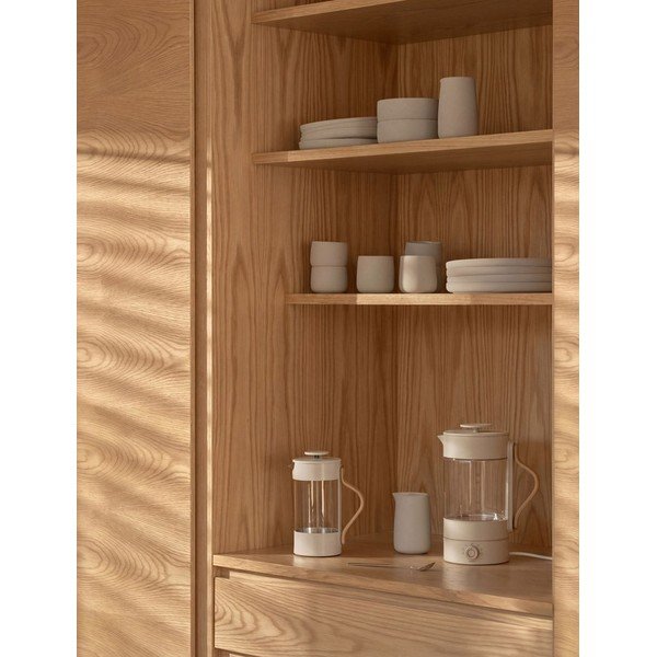 Bež steklen grelnik vode 1,2 l Emma – Stelton-image-1