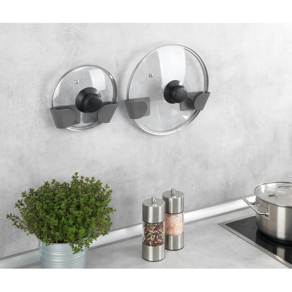 Samolepilna plastična držala za pokrove v kompletu 8 kos - Wenko-image-3