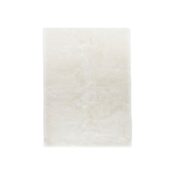 Bela preproga iz umetnega krzna Mint Rugs Soft, 120 x 170 cm