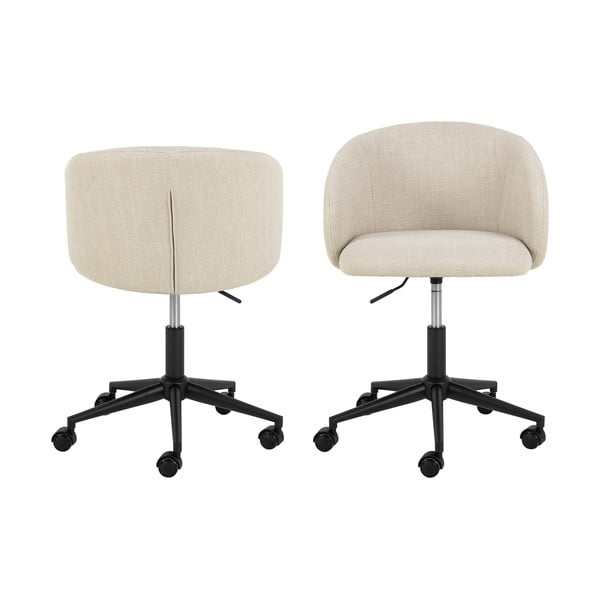 Bež pisarniški stol Eleanor – Actona-image-4