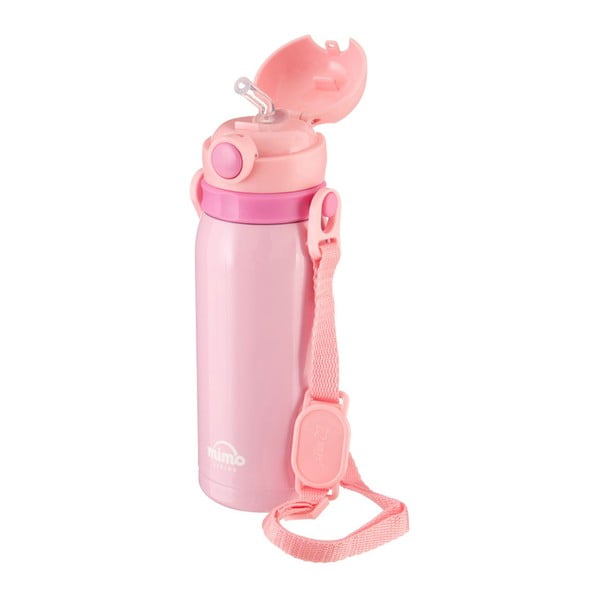 Svetlo rožnata termoska Mimo – Premier Housewares-image-1