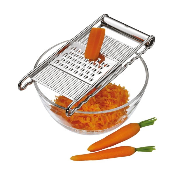 Strgalo iz nerjavečega jekla s 4 izmenljivimi nastavki za ribanje WMF Cromargan® Gourmet-image-2