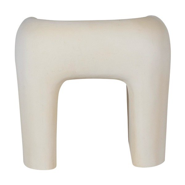 Slonokoščen plastičen vrtni stol Nivo – WOOOD-image-3