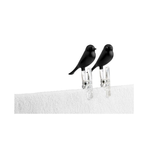 Dve črni zatiči Qualy Pegs Peg Sparrow