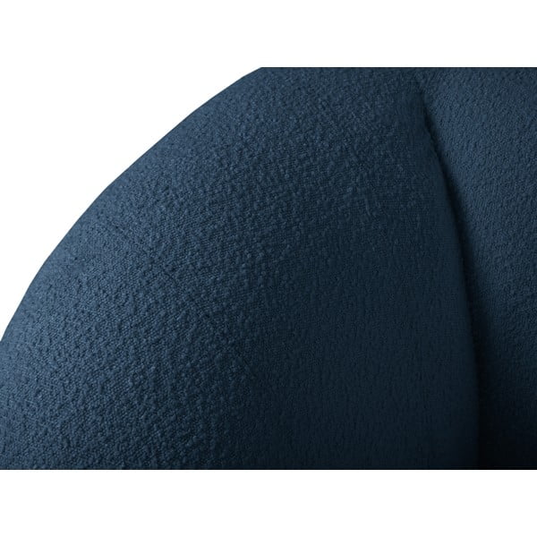 Modra sedežna garnitura iz tkanine bouclé 230 cm Essen – Cosmopolitan Design-image-4