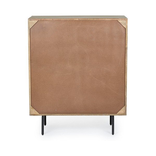Omarica iz masivnega manga v naravni barvi 92x110x40 cm Darsey – Bizzotto-image-3