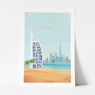 Plakat Travelposter Dubai, 50 x 70 cm