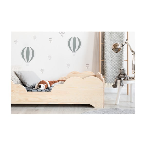 Otroška postelja iz borovega lesa Adeko BOX 10, 80 x 200 cm-image-2