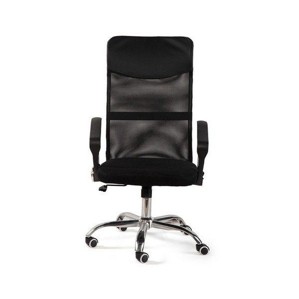 Črn oblazinjen pisarniški stol Arco – Bonami Essentials-image-2