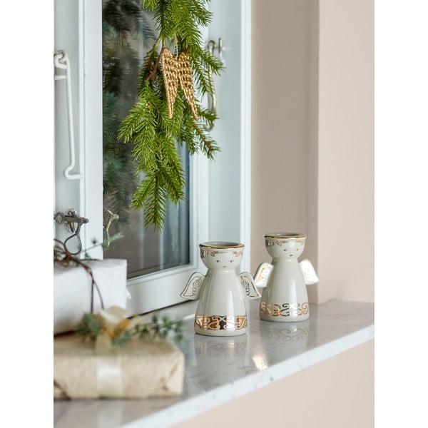 Lončeni svečniki v kompletu za čajno svečko 2 ks Faella – Bloomingville-image-3