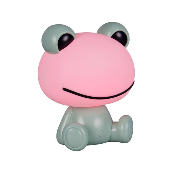 Zelena LED otroška svetilka Hopper – Trio-image-3