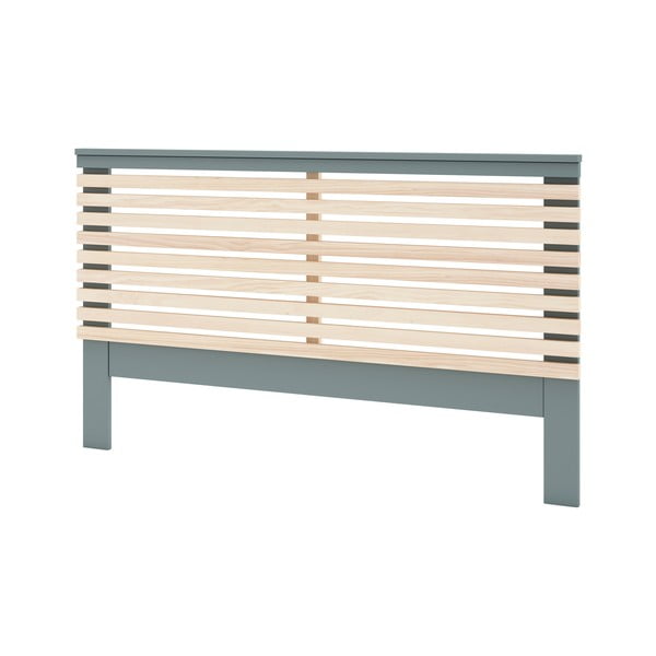 Vzglavje v borovem dekorju v naravni barvi/prašno zeleno 146x100 cm Pisco – Marckeric-image-2