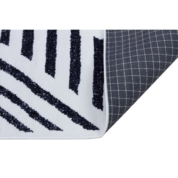 Belo-modra pralna preproga 300x80 cm - Vitaus-image-2