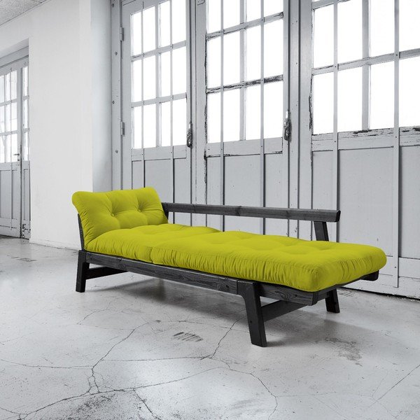 Raztegljiv kavč Karup Step Black/Pistacio-image-3