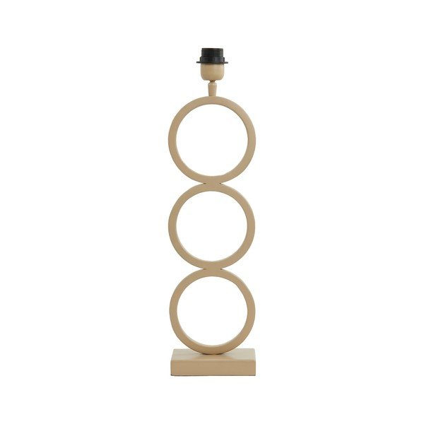 Bež podnožje za namizno svetilko 51 cm Stelios – Light & Living