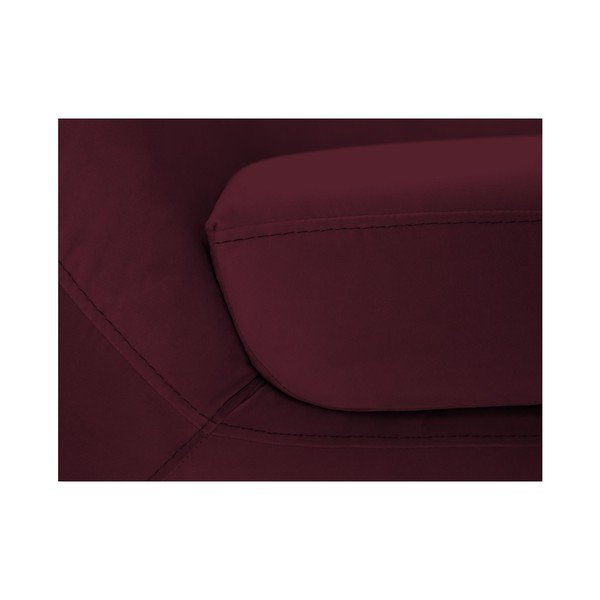 Mazzini Sofas Dvosedežna zofa Amelie v bordo barvi-image-4