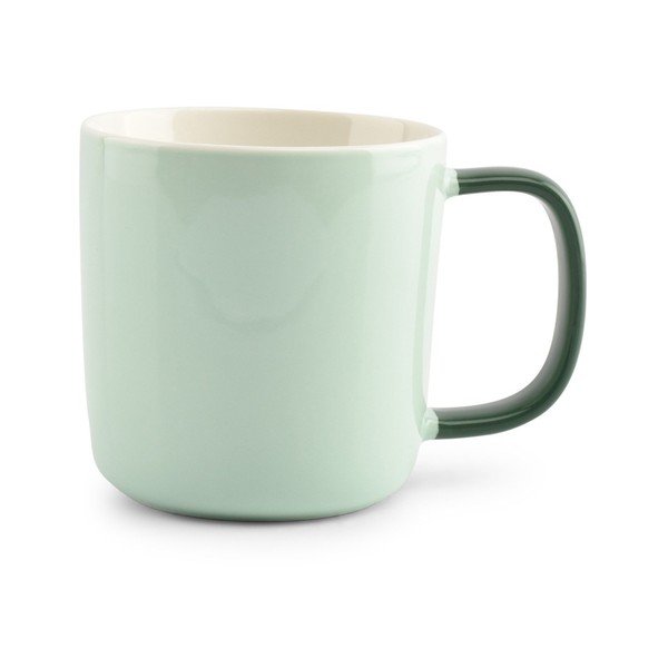 Svetlo zelena skodelica iz porcelana new bone china 370 ml Mae – ONA