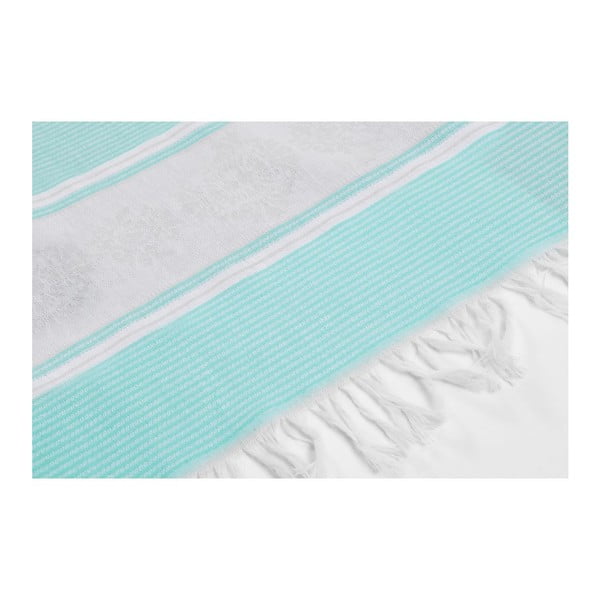 Kopalna brisača Hammam Loincloth Mint, 80x170 cm-image-1