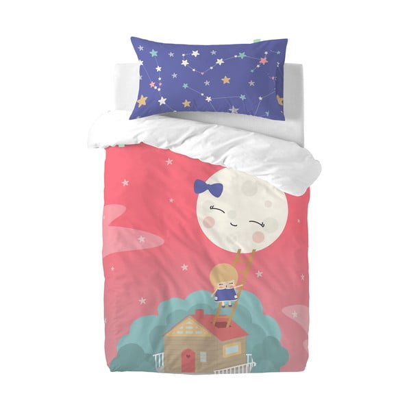 Happynois Moon Dream otroška posteljnina iz čistega bombaža, 115 x 145 cm