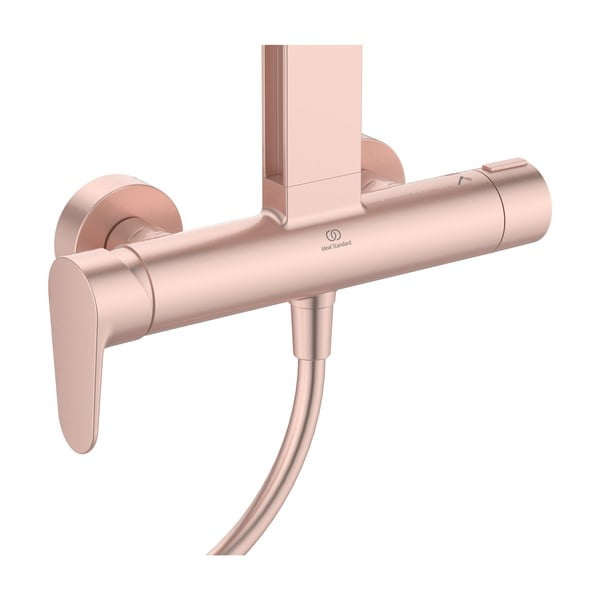 Svetlo rožnata kovinska tuš garnitura 111 cm ALU+ – Ideal Standard-image-2