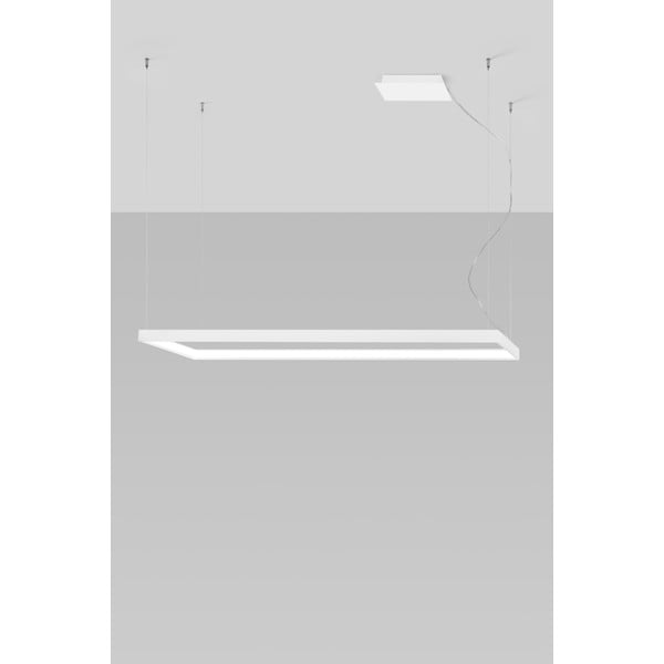Bela LED viseča luč 130x40 cm Jutila - Nice Lamps