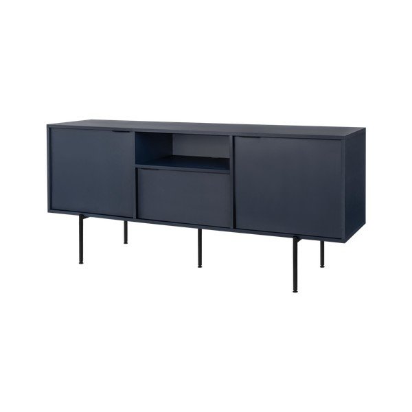 Temno modra TV omarica 180x79x50 cm Bau – noo.ma