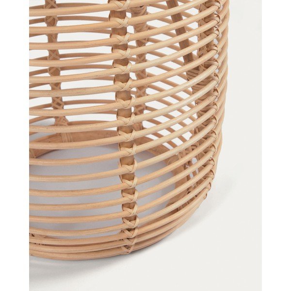 Okrogla stranska mizica iz ratana ø 45 cm Kohana – Kave Home-image-4