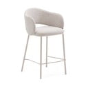 Slonokoščen barski stol (višina sedeža 65 cm) Maina – Kave Home