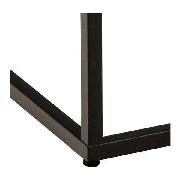 Stranska mizica z mizno ploščo v marmornem dekorju 40x40 cm Barossa – Actona-image-3