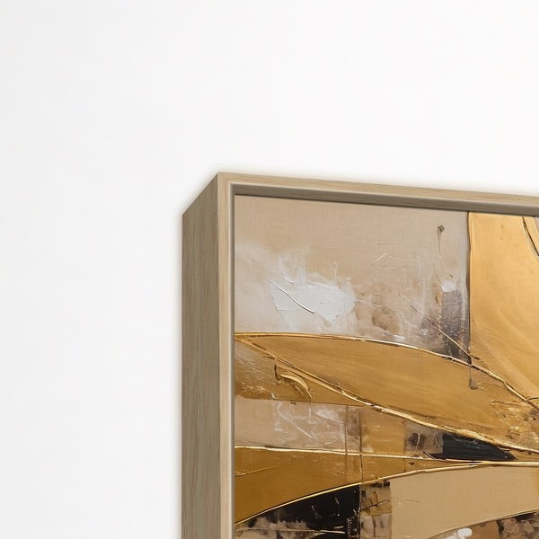 Slika 150x60 cm Gold Abstraction-image-3