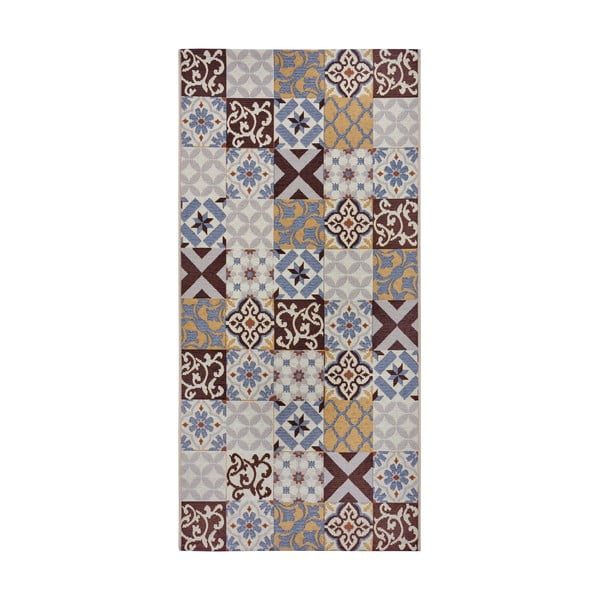 Rjava preproga 75x150 cm Cappuccino Mosaik – Hanse Home
