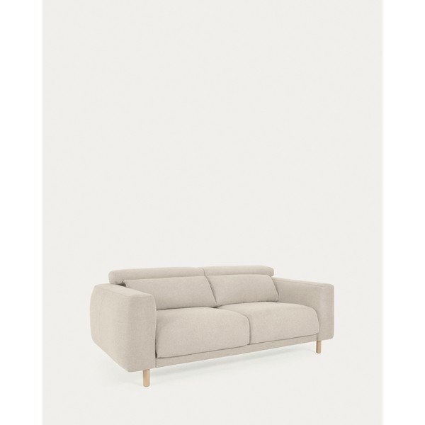 Kremno bela sedežna garnitura 215 cm Singa – Kave Home-image-2