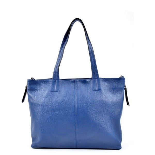 Modra usnjena torbica Roberta M Awero Blu