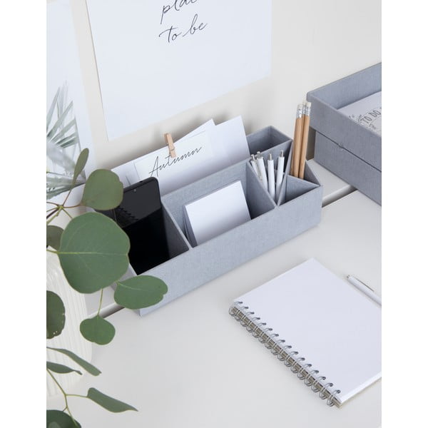 Kartonast organizator za pisalne potrebščine Elisa – Bigso Box of Sweden-image-1