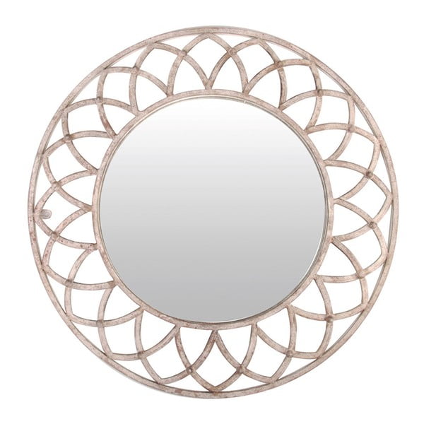 Okroglo stensko ogledalo Esschert Design Ornament