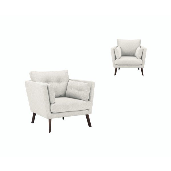 Svetlo bež fotelj Mazzini Sofas Elena-image-4