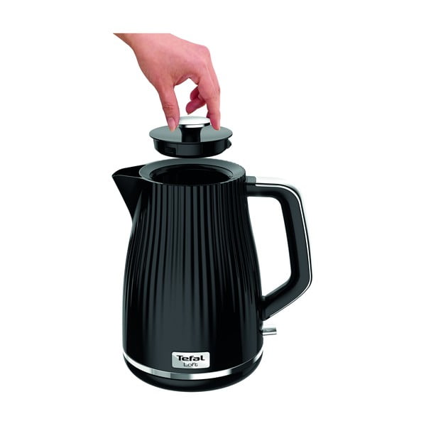 Črn grelnik vode 1,7 l Loft KO250830 – Tefal-image-4