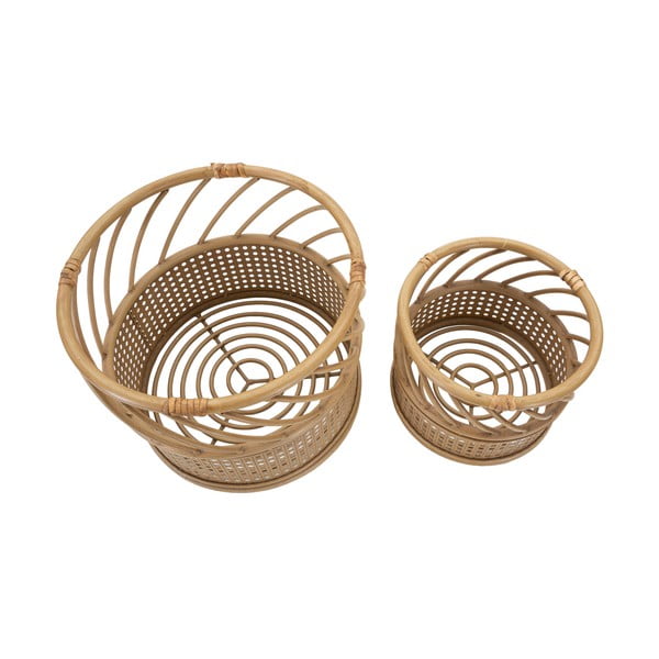 Kovinski okrasni cvetlični lonci v kompletu 2 ks ø 30 cm Panama – Mauro Ferretti-image-2