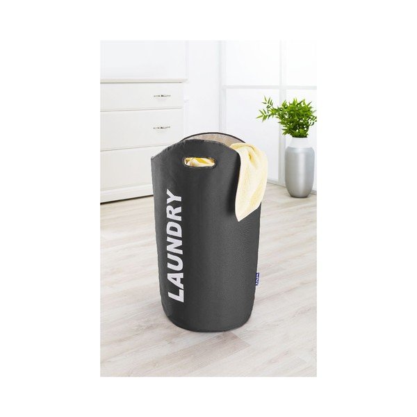 Koš za perilo Wenko Lumo siv, 65 l-image-3
