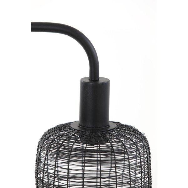 Črna namizna svetilka (višina 58 cm) Lekang - Light & Living-image-2