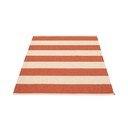 Opečnato oranžna/kremno bela notranja in zunanja preproga 140x180 cm Bob Brick – Pappelina