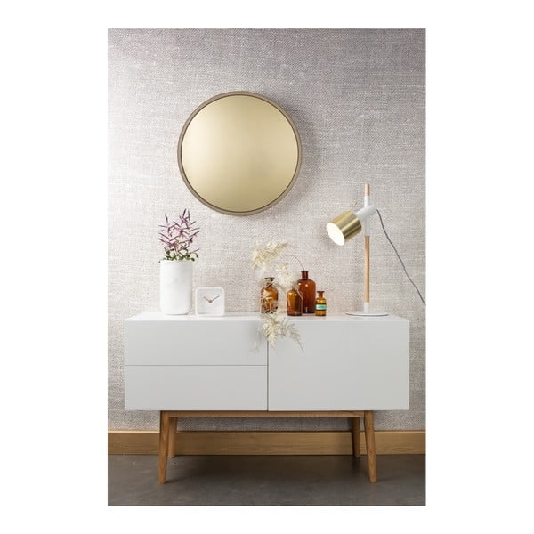 Stensko ogledalo v zlati barvi Zuiver Bandit, ø 60 cm-image-2