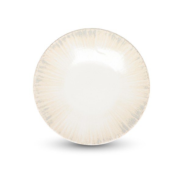 Svetlo siv porcelanast krožnik ø 25 cm Nuance – BonBistro
