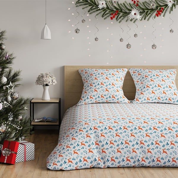 Flanelna posteljnina AmeliaHome Snuggy Northpole, 200 x 200 cm-image-3