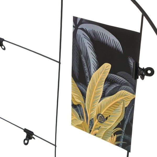 Komplet 2 črnih kovinskih stojal za fotografije Casa Selección-image-1